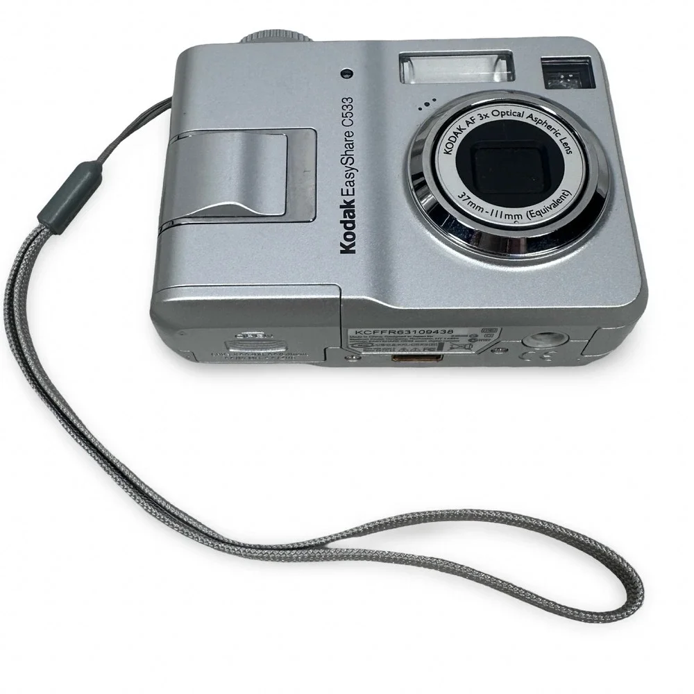 Kodak EasyShare C533 Digital Camera 5.0MP 3x Optical Zoom Gray For Parts Repair
